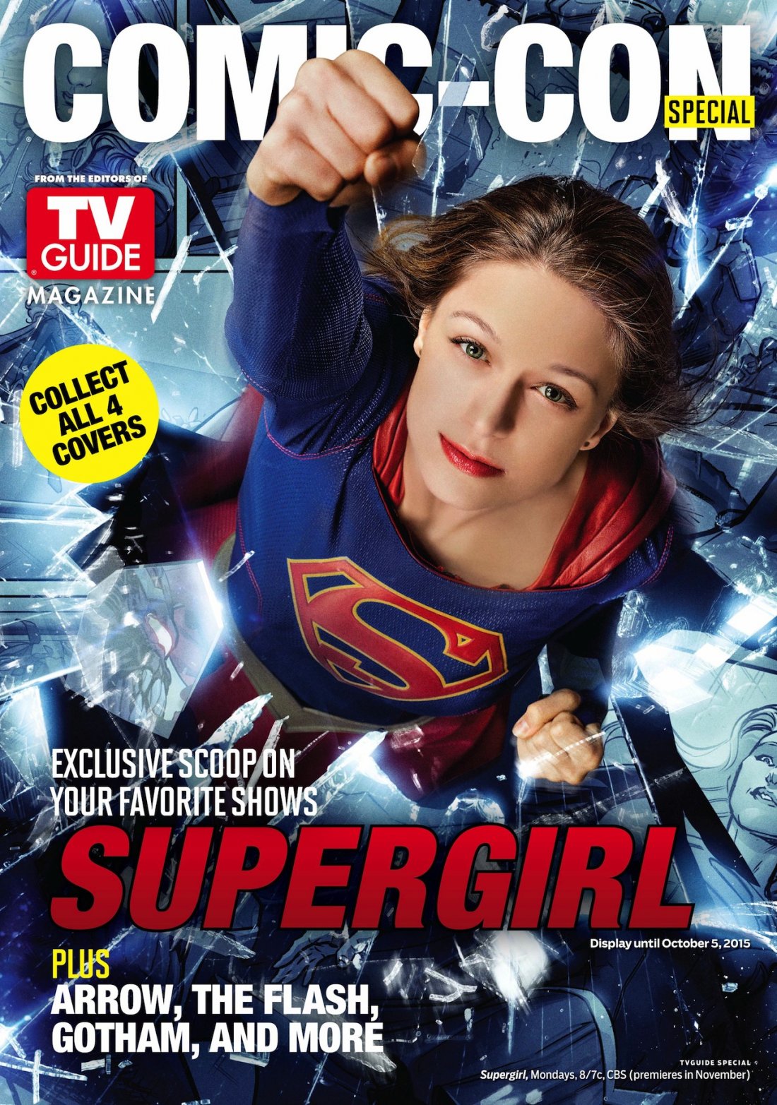 Supergirl Tv Guide Cover