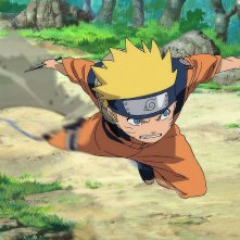 Naruto - Il film: La Leggenda della Pietra Gelel, una scena d'azione del film