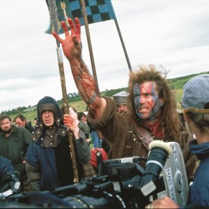 #100AnniFox: Mel Gibson in una foto scattata sul set