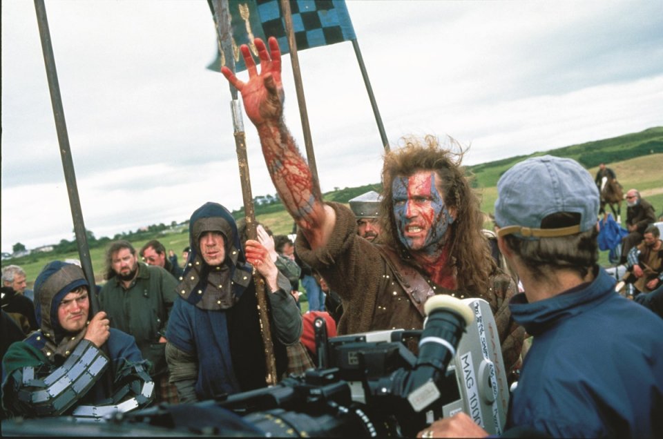 #100AnniFox: Mel Gibson in una foto scattata sul set