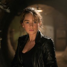 Terminator: Genisys, Emilia Clarke in un momento del film del film 