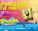 SpongeBob Live Party al cinema il 31 ottobre e l'1 novembre