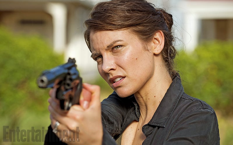 The Walking Dead: Lauren Cohan in un'immagine della sesta stagione