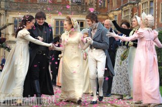 Orgoglio e Pregiudizio e Zombie: i protagonisti felici a un matrimonio