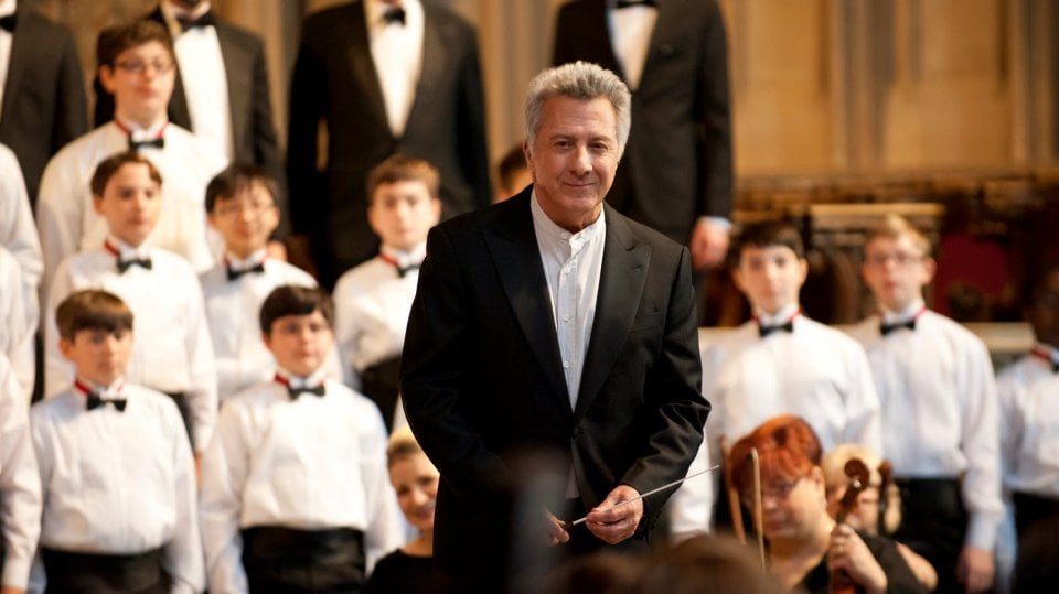 Boychoir: Dustin Hoffman in una scena del film