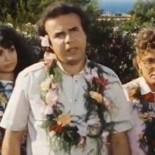 Jerry Calà con Gegia e Jenny Tamburi in Professione vacanze