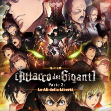 La locandina di L'attacco dei giganti Il film - Parte II: Le ali della libertà