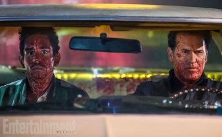 Ash vs. Evil Dead: Ray Santiago e Bruce Campbell insaguinati