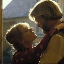 I cancelli del cielo: una romantica immagine di Isabelle Huppert e Kris Kristofferson