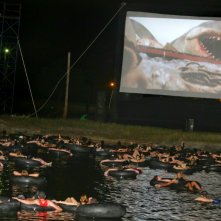 Lo Squalo, proiezione in acqua nel Texas (2015)