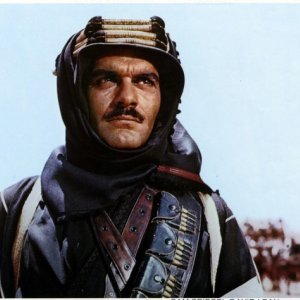 Omar Sharif in Lawrence d'Arabia