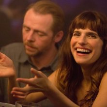 Un amore per caso: Simon Pegg e Lake Bell in una scena