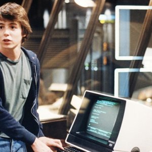 Wargames: Matthew Broderick in una scena
