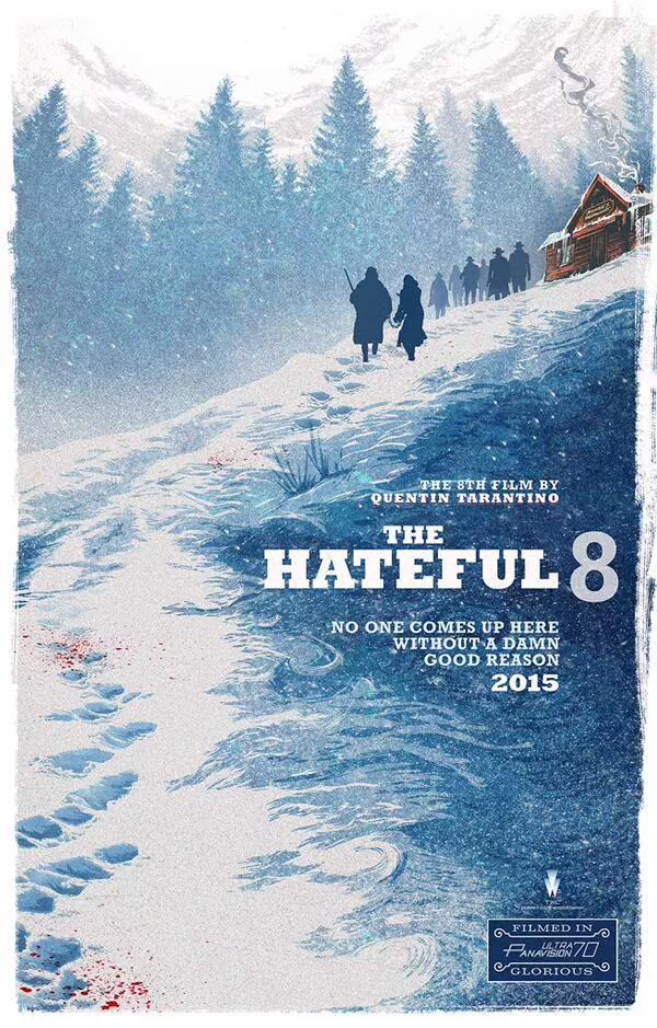 The Hateful Eight: il nuovo poster presentato al Comic-Con