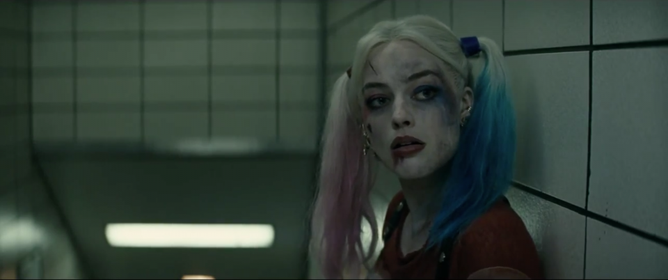 Suicide Squad: Margot Robbie in the first movie trailer