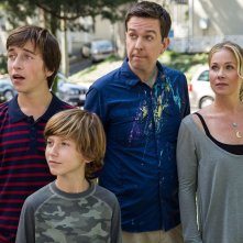 Come ti rovino le vacanze: Ed Helms e Christina Applegate in una scena