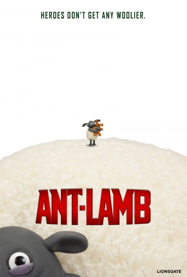 Ant-Lamb: il poster parodia firmato Aardman Studios