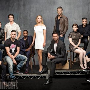 X-Men: Apocalypse, Fantastic 4, Deadpool, Gambit: le star in posa al San Diego Comic-Con