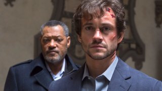 Hannibal: Laurence Fishburne e Hugh Dancy nell'episodio intitolato Dolce