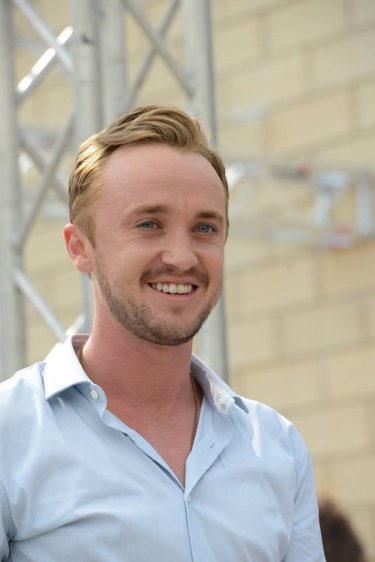 Tom Felton sorride a Giffoni Experience