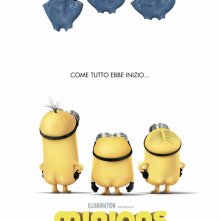 La locandina italiana di Minions