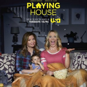 Playing House: il poster della seconda stagione
