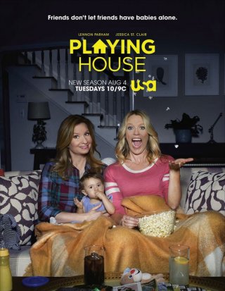 Playing House: il poster della seconda stagione
