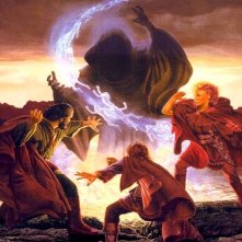 Un'illustrazione ispirata alla saga de La spada di Shannara di Terry Brooks