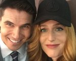 X-Files: Robbie Amell e Gillian Anderson condividono foto dal set