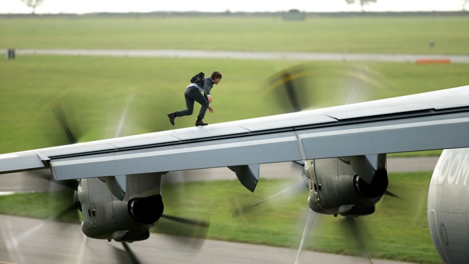 Mission: Impossible - Rogue Nation: Tom Cruise in azione in una scena