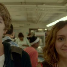 Me and Earl and the Dying Girl: Thomas Mann e Olivia Cooke in una scena