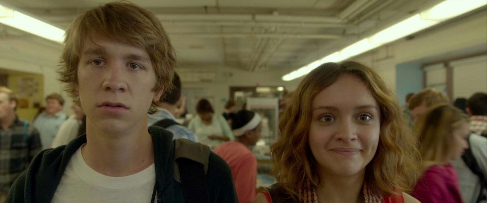 Me and Earl and the Dying Girl: Thomas Mann e Olivia Cooke in una scena