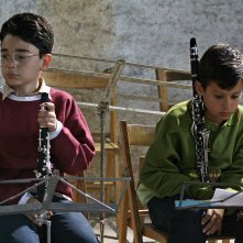 Asino vola: due piccoli protagonisti del film