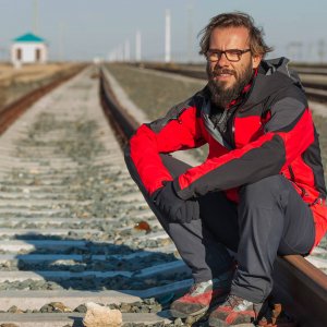 I sogni del lago salato: un'immagine del regista Andrea Segre