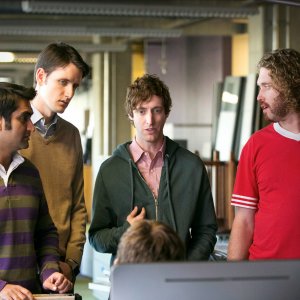 Una scena di Silicon Valley