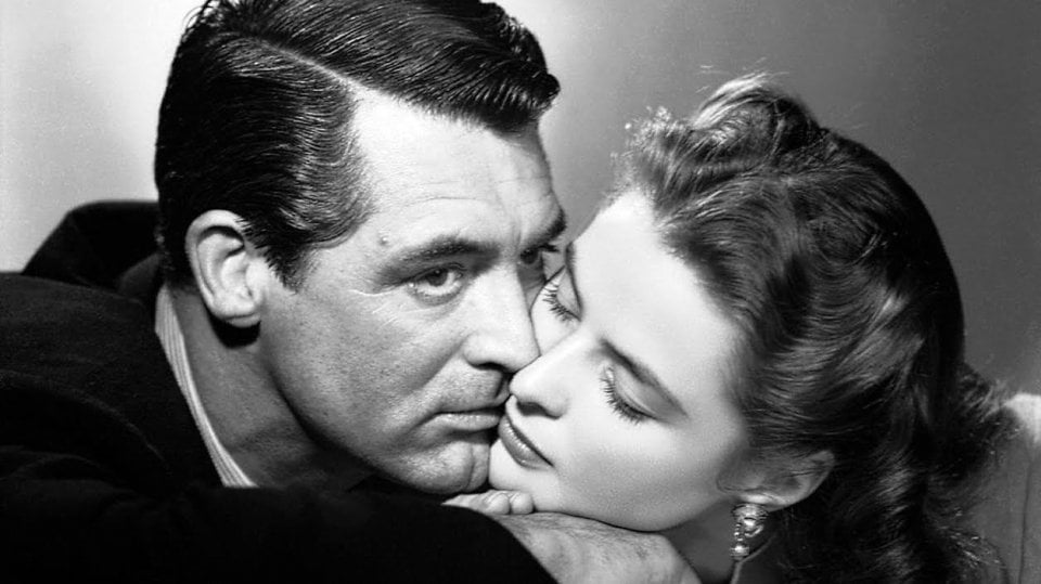 Cary Grant e Ingrid Bergman in Notorious