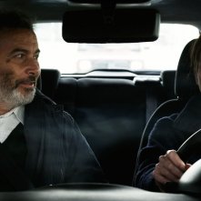 In un posto bellissimo: Isabella Ragonese e Paolo Sassanelli in macchina in un momento del film