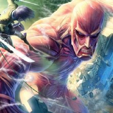 L’attacco dei giganti Il film - Parte II: Le ali della libertà, una suggestiva immagine di combattimento