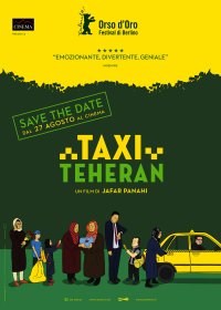 La locandina italiana di Taxi Teheran
