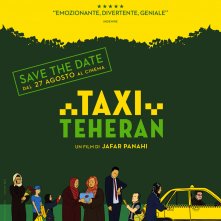 La locandina italiana di Taxi Teheran