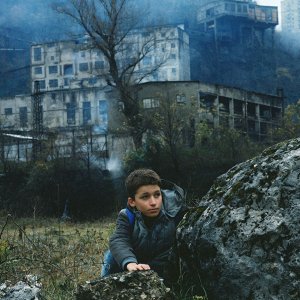 Partisan: Jeremy Chabriel in una scena del film