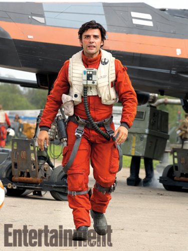 Star Wars: Episodio VII - Il Risveglio della Forza: Oscar Isaac in una foto del film