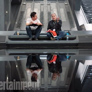 Star Wars: Episodio VII - Il Risveglio della Forza: J.J. Abrams e Lawrence Kasdan sul set