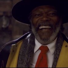 The Hateful Eight: Samuel L. Jackson in una scena del teaser trailer del film di Tarantino