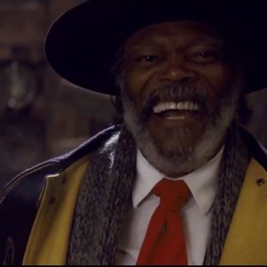 The Hateful Eight: Samuel L. Jackson in una scena del teaser trailer del film di Tarantino