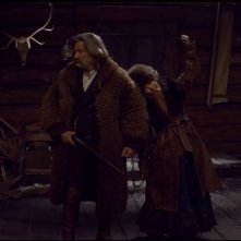The Hateful Eight, Kurt Russell e Jennifer Jason leigh