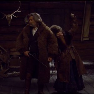 The Hateful Eight, Kurt Russell e Jennifer Jason leigh