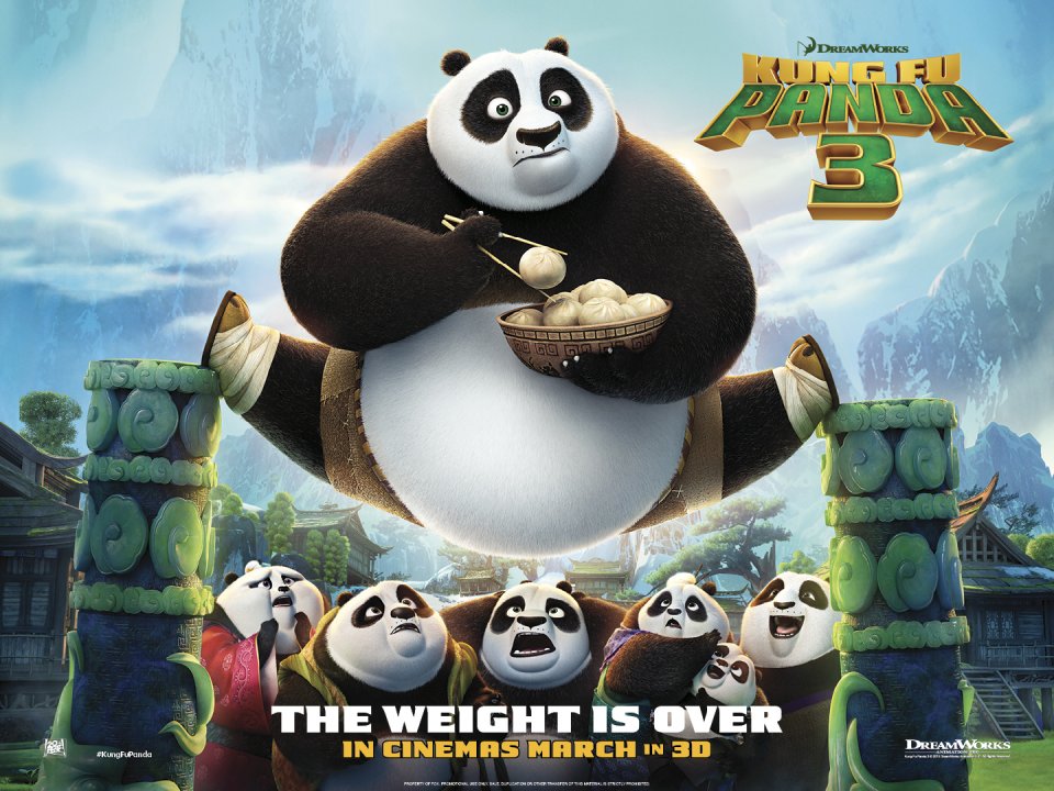 Kung Fu Panda 3: un nuovo poster del film animato