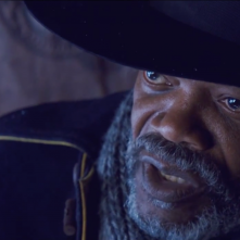 The Hateful Eight: Samuel L. Jackson in una scena del teaser trailer del film di Tarantino