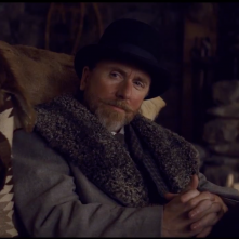The Hateful Eight: Tim Roth in una scena del teaser trailer del film di Tarantino